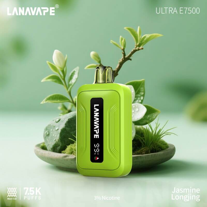 LANA-ULTRA-E-7500-JASMINE-LONGJING-SG-Vape-Party