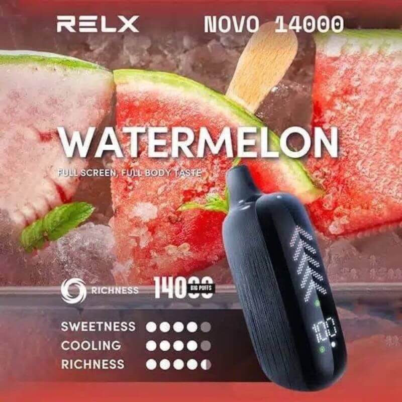 RELX-NOVO-14K-WATERMELON-SG-Vape-Party