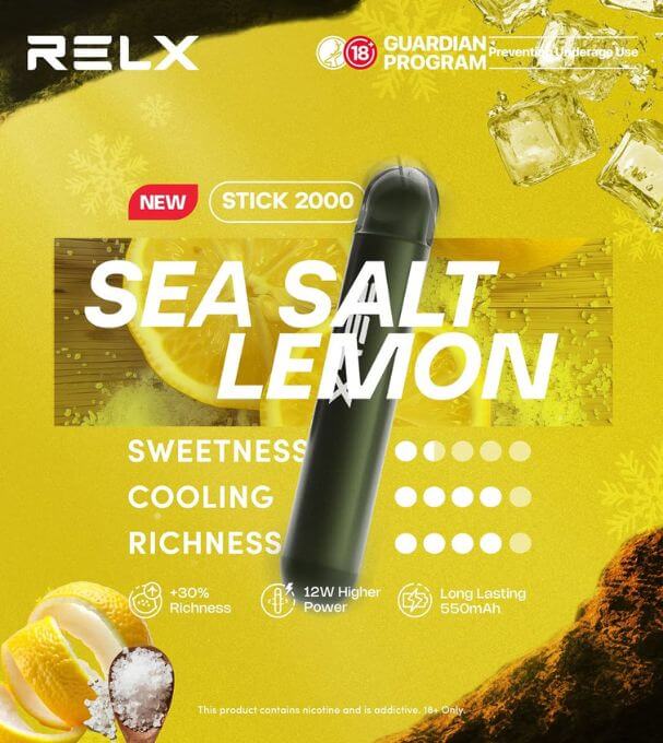 RELX STICK 2000 Puffs